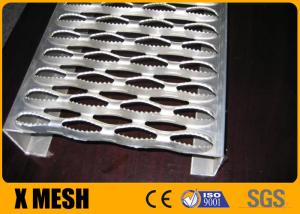 Wholesale 2mm Round Hole Grip Strut Galvanized Steel Grating For Stair Platform EN Standard from china suppliers
