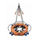 Concrete 500mm Diameter Pile Hydraulic Pile Breaker 485KN Break Pile Head