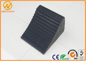 Wholesale Vehicle Garage Parking Lot Rubber Wheel Stopper , Heavy Duty Truck Wheel Stopper from china suppliers