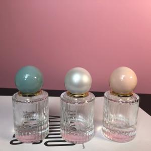Wholesale Glass 50ml Perfume Spray Bottle Round Cap Cosmetic Rectangle Shape from china suppliers