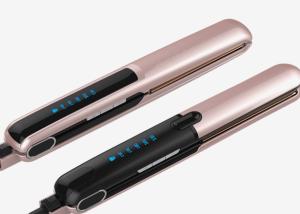 Wholesale ABS Housing Rotary Knob Tourmaline Flat Iron Hair Straightener from china suppliers