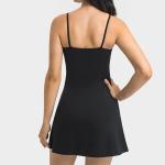 Womens Tennis Athletic Dress with Built in Bra Exercise Workout Dress