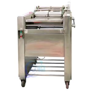 Wholesale Stable SUS304 Fish Skinner Machine , Semi Automatic Sardine Cleaning Machine from china suppliers