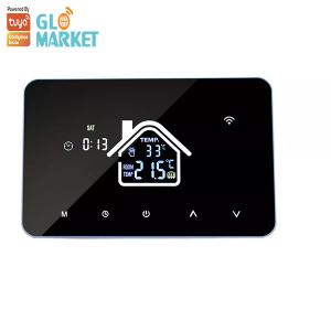 Wholesale Google Alexa Wifi Smart Thermostat Touch Panel Wireless For Electric Floor Heating from china suppliers