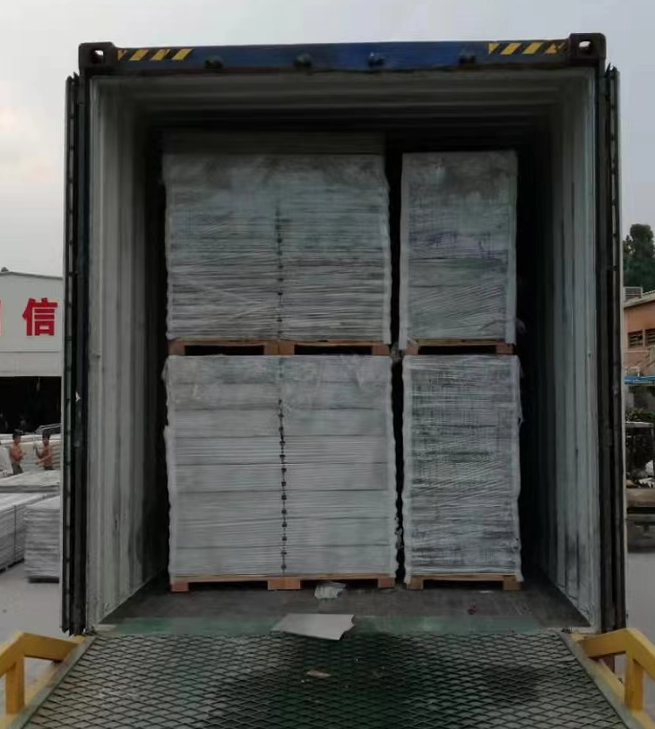 Customizable Grey Lightweight EPS Cement Panels For Construction Fire Resistance