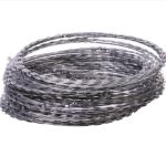 Lowest price galvanized razor concertina coils type barbed wire manufacturer