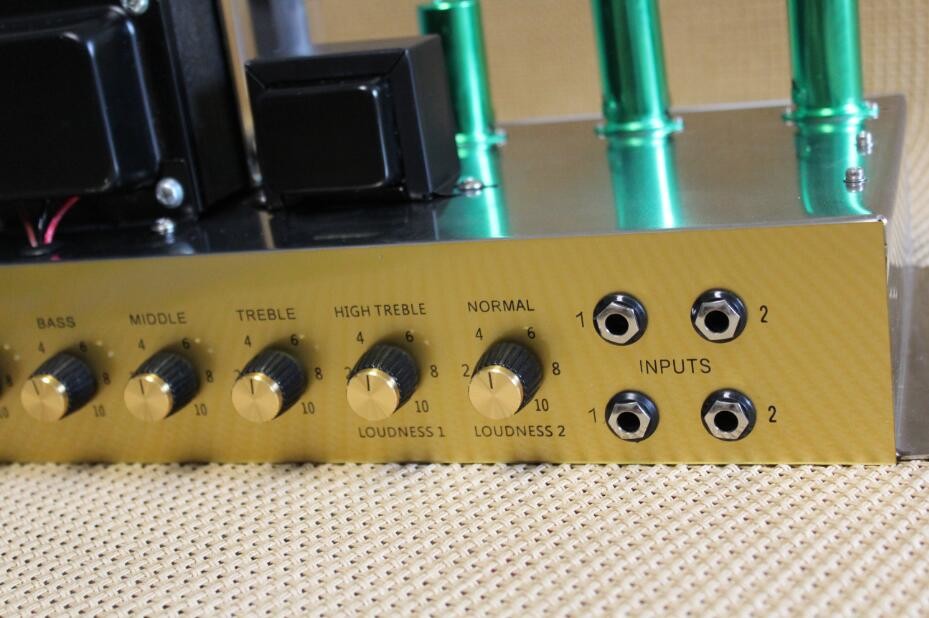 Plexi1959 Grand Style Plexi Tone Hand Wired Tube Guitar Amp Chassis Ruby Tubes 50W Musical Instruments Imported Parts