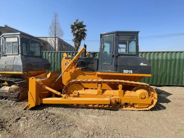 2021 120kw Year Used Bulldozer Sales Earthmoving Shantui Dozer Sd16 Used Crawler