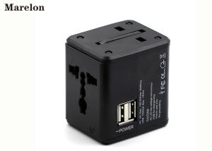 Wholesale Dual USB Port Travel Power Adapter Fire Retardant ABS Housing Fast Charging from china suppliers