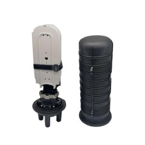 Wholesale External Fibre Vertical Splice Closure Outdoor Enclosure 1 Oval Port 96 Core from china suppliers