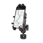 ROHS Metal Motorcycle Mobile Phone Holder Bicycle Smartphone Support Sucker