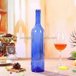 750ml Antique Green Bordeaux Bottle For Light Weight 410g Glass Grape Wine