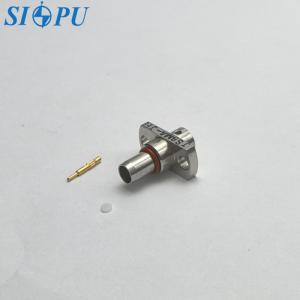 Wholesale SBMA Male RF Coaxial Connector – Flange Mount, Compatible with 1# Semi-Rigid / Semi-Flexible Cable from china suppliers