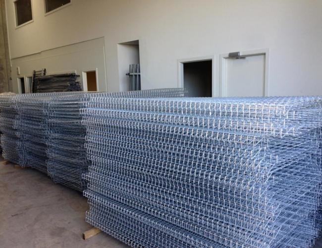 10 Gauge Welded Wire Mesh Panels 3fts 4fts Metal Mesh Fence Panels Non Rusting