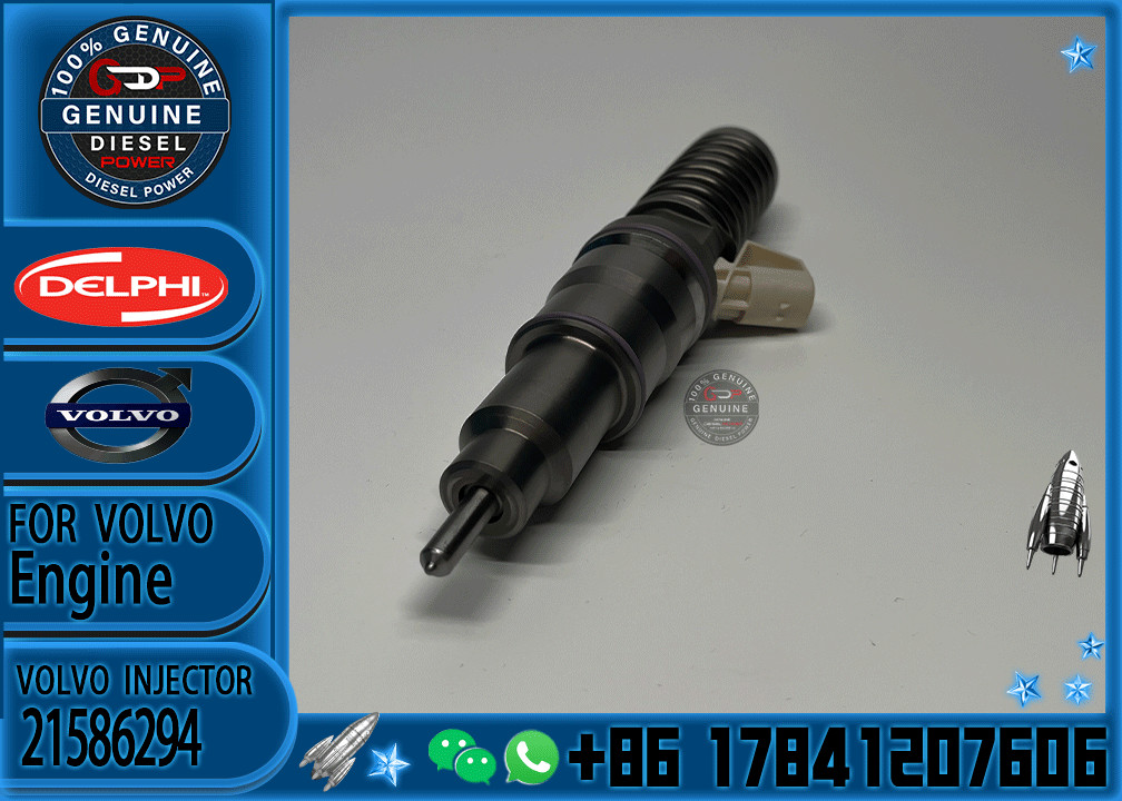 High Performance Diesel Engine Parts 21586294 Common Rail Fuel Injector BEBE4C15001 For Diesel Engine