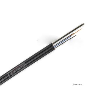 Wholesale GJYXCH ftth fiber optic cable multicore 4 core optical drop cable LSZH jacket G652Doutdoor Internet high speed low loss from china suppliers
