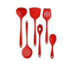 Kitchen Cooking Utensils Set, 6 Pcs Non-Stick Silicone Cooking Kitchen Utensils