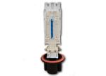 ABS Fiber Optic Splice Closure , Dome heatshrink fiber cable splice closure