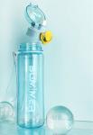 IFUN BPA Free Cycling Plastic Sport Bottles With Straw 16oz 500ML