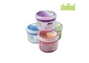 Wholesale Round Original Muti - scents Gel Air Freshener 4.5OZ / 128g Transparent Colors from china suppliers