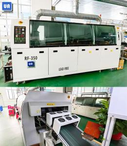 Wholesale Solder Pot AC220V 410kg Wave Soldering Machine 750mm Conveyor RF-350A from china suppliers
