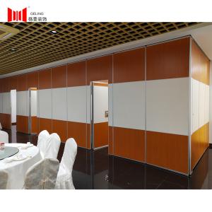 Wholesale 320KG Load Bearing Office Partition Wall 65mm Yellow Wooden Dividing Wall from china suppliers