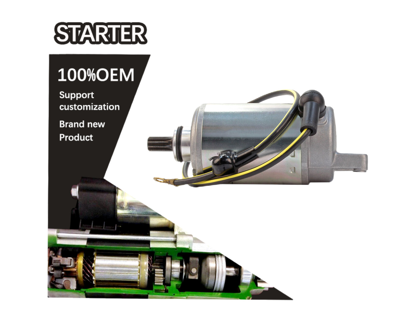 24V 10T CW STARTER 228080-1820.21163-1211, 211631211. 228000-1821, 228000-1822, 228000-1823 228000-1824 211631211