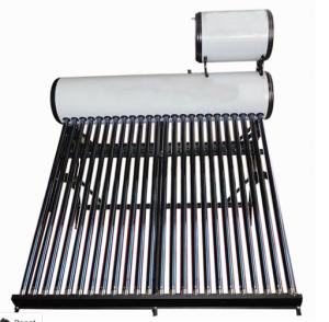 Wholesale non pressure evacuated tube solar water heater with 20liter horizontal feeder tank from china suppliers