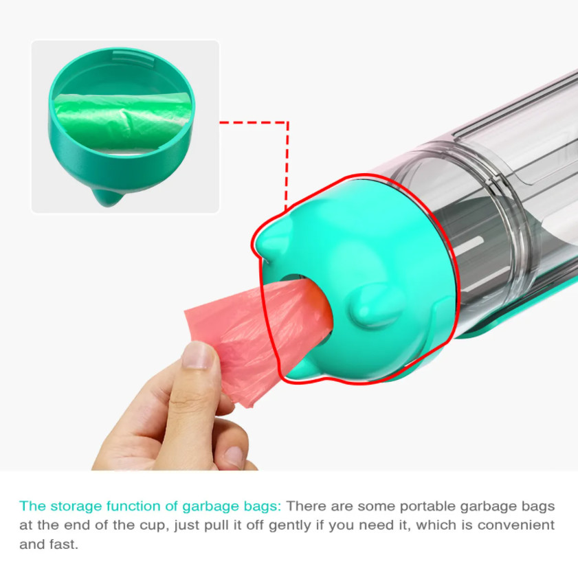Outdoor Portable Dog Water Bottle Dispenser Leak Proof Dog Water Bottle Dispenser
