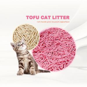 Wholesale Natural Kitten Litter Fast Absorption Plant Pea Fiber Tofu Cat Litter Wholesale from china suppliers