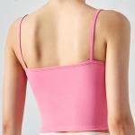 Elastic Slim Simple Running Sports Underwear Ladies Sports Tank Tops