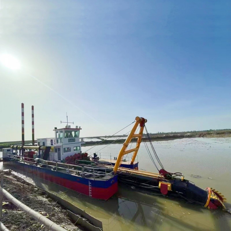 High Efficient 12 Inch Slurry Cutter Suction Dredger For Dredging Work