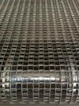 Food Grade Stainless Steel Mesh Belt Crimped Weave BBQ Tray