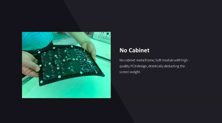 Indoor Flexible Curved Led Screen Panel P1.875 P2.5 P3 P4 P5 P6