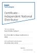 Hong Kong Genuine diesel power company Certifications
