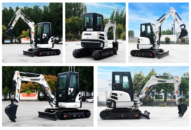 Mini Excavator 3.5 ton Kubota Engine Small Excavation CE EPA EURO5 Micro Digger Crawler Bagger