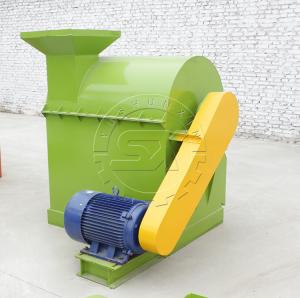 China High moisture compost material crusher machine/organic fertilizer crusher equipment on sale