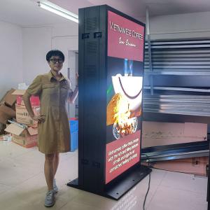 Wholesale Outdoor Double-Sided Led Screen Waterproof Media Digital Signage Kiosk from china suppliers