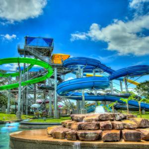 Wholesale Fiberglass Water Slides Park Games Spiral Slides Water Park Equipment from china suppliers