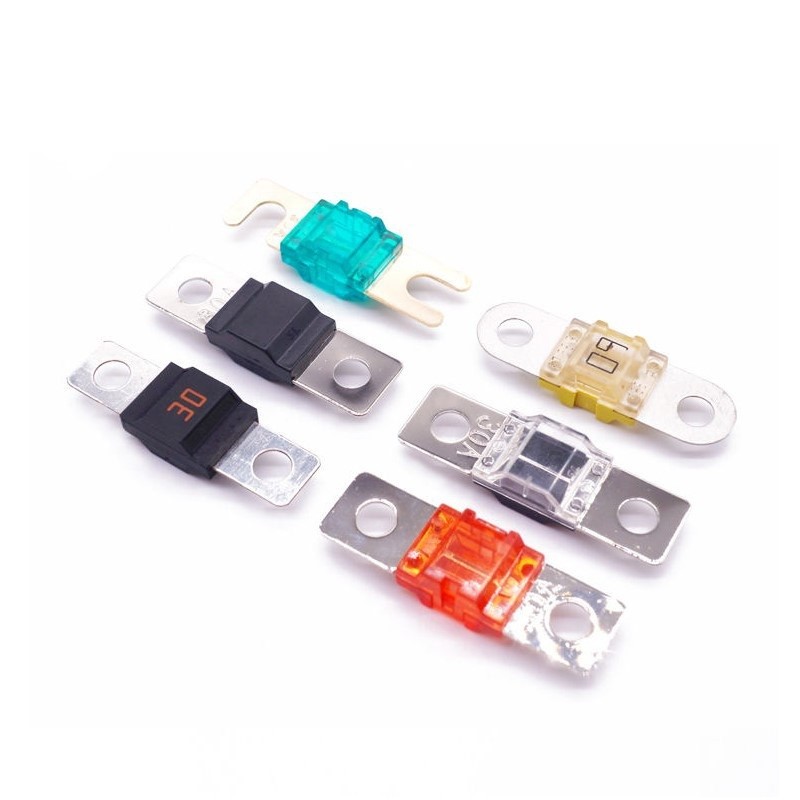 AMS Bolt Down Automotive Micro Fuses Round Hole Type 200A 275A 300A 120V 125V