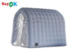 Gray Inflatable Medical Tent Disinfection Tunnel For Hospital Equipment