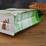 Plastic Dog BRC Pet Food Packaging Bag Stand Up Pouch Flat Bottom Gusset Bags