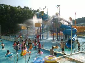 Wholesale Aqua Park Playground Water Slide Family Fiberglass Big Splash Slide Anti Corrosion from china suppliers