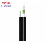 High Strength Aerial Cable 4 Core Fiber Optic Cable , Fiber Optic Armored Cable