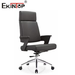 Wholesale Synthetic Leather Office Chair With Swivel Casters And Height Adjustment from china suppliers