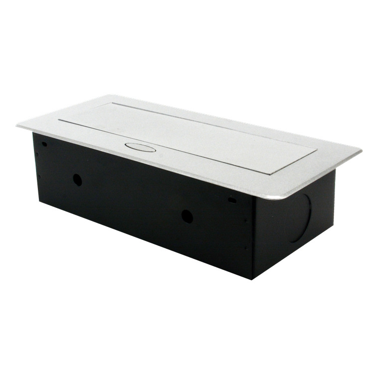European Markets Conference Table Socket with EU Socket and USB Power Charger