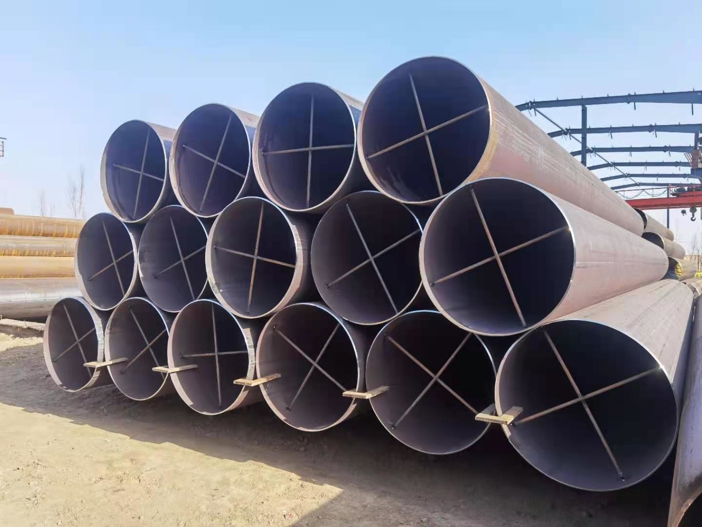 API Longitudinally Submerged Arc Carbon Steel Welded Pipe 6M Length