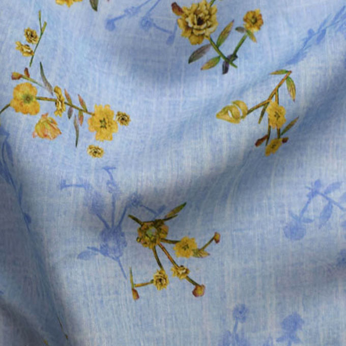 Viscose Blended Soft Tulle Fabric 70% Tencel +20% Ramie +10% Viscose