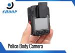 Infrared Light Wearable Video Camera Police Built - In GPS 94 * 61 * 31 Mm