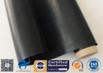 Black PTFE Coated Fiberglass Fabric 0.25mm Cloth For Hot Press